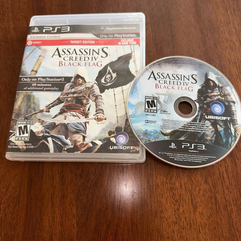 Assassin's Creed IV: Black Flag for PS3 CIB -